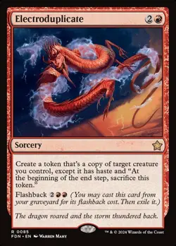 1x Electroduplicate - Foundations - Near Mint, English - MTG! - Image 1