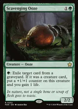 1x Scavenging Ooze - Foundations - Near Mint, English - MTG! - Image 1