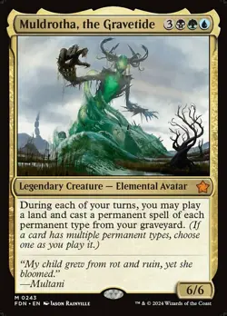 1x Muldrotha, the Gravetide - Foundations - Near Mint, English - MTG! - Image 1