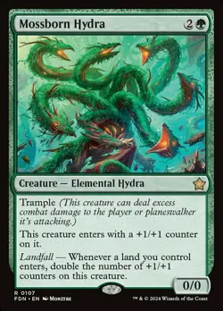 1x Mossborn Hydra - Foundations - Near Mint, English - MTG! - Image 1