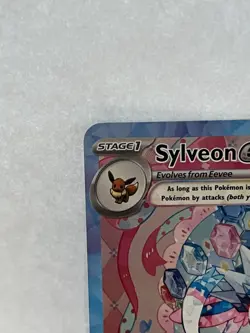 PokÃ©mon Sylveon EX Prismatic Evolutions Holo Card 156/131 - Image 4