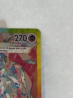 PokÃ©mon Sylveon EX Prismatic Evolutions Holo Card 156/131 - Image 5