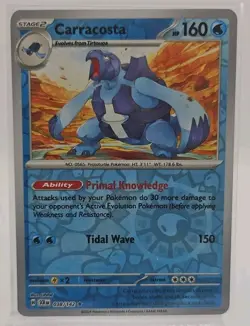 Carracosta 38/142 Reverse Holo | Stellar Crown | Pokemon Card - Image 1