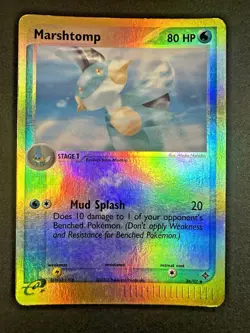 Marshtomp 36/97 EX Dragon Set Reverse Holo Pokemon Card LP - Image 4