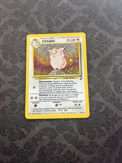 Clefable - 5/130 - Pokemon Base Set 2 Holo Rare Card WOTC - Image 1