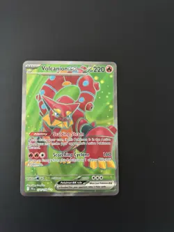 PokÃ©mon TCG Journey Together Volcanion EX 171/159 Card NM - Image 1
