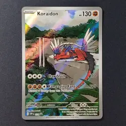 Koraidon 014 Scarlet & Violet Black Star Promo Holo NM Pokemon Card English - Image 1