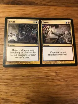 MTG Trial and Error - Dissension #158 Uncommon - LP: Lightly Played Regular - Image 2