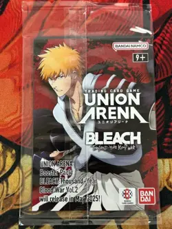 Ichigo Kurosaki (BLC-1-040) Round 1 Stamped Union Arena Bleach Promo Card SEALED - Image 2