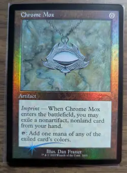 MTG Chrome Mox Foil from Secret Lair: 30th Anniversary Countdown Kit NM - Image 1