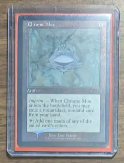 MTG Chrome Mox Foil from Secret Lair: 30th Anniversary Countdown Kit NM - Image 2