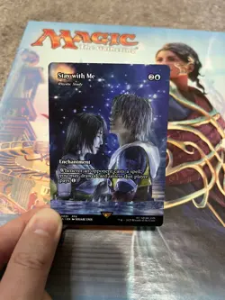 Stay with Me - Rhystic Study (Showcase) Final Fantasy: Through the Ages MTG - Image 2