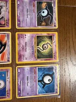 11 Unown Variety Pokemon Card Collection, All Different see description - Image 2