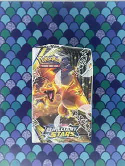 Pokemon TCG Sword & Shield Brilliant Stars Booster Box Factory Sealed-SEE PHOTOS - Image 6