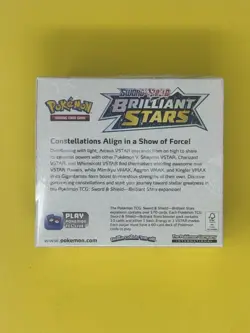 Pokemon TCG Sword & Shield Brilliant Stars Booster Box Factory Sealed-SEE PHOTOS - Image 3