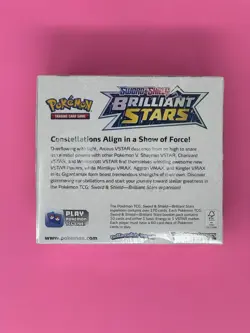 Pokemon TCG Sword & Shield Brilliant Stars Booster Box Factory Sealed-SEE PHOTOS - Image 3