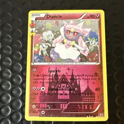 2016 Pokemon Diancie RC22/RC32 XY Generations Radiant Collection Holo - Image 3