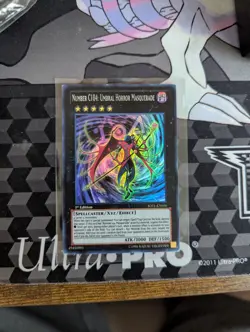 Number C104: Umbral Horror Masquerade  Super Rare 1st Edition JOTL-EN056 Yugioh - Image 1