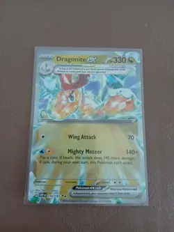 Dragonite ex 159/197 Double Rare Holo Sv03: Obsidian Flames Pokemon Card - Image 2