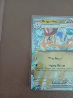 Dragonite ex 159/197 Double Rare Holo Sv03: Obsidian Flames Pokemon Card - Image 3