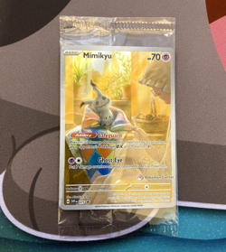 Mimikyu - 075 (Pokemon Center Exclusive) Sv: Scarlet & Violet Promo Cards SEALED - Image 4