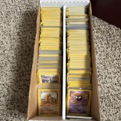 Huge Collection Bulk Lot 1000+ Base Set Jungle Fossil Pokemon Cards Vintage WOTC - Image 1