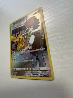 Pokémon TCG Sun & Moon Cosmic Eclipse Pikachu Card 241/236 Secret Rare Holo - Image 6