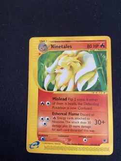 Ninetales Rare 57/165 Pokémon Expedition Card Rare Near Mint NM - Image 5
