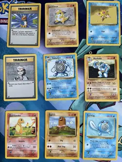 Pokemon Base Set Card Lot No Duplicates Vintage WOTC - Image 13
