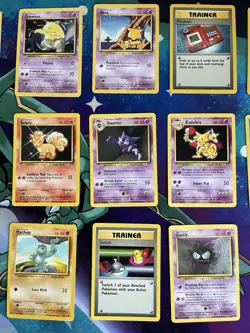 Pokemon Base Set Card Lot No Duplicates Vintage WOTC - Image 14