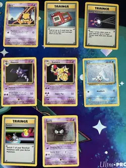 Pokemon Base Set Card Lot No Duplicates Vintage WOTC - Image 15