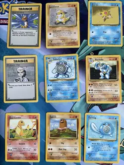 Pokemon Base Set Card Lot No Duplicates Vintage WOTC - Image 2
