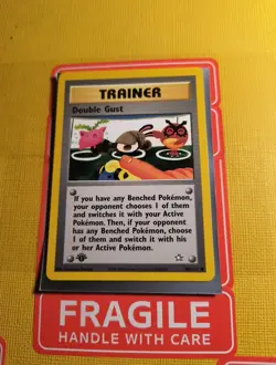 Double Gust 1st Edition 100/111 Neo Genesis Pokemon TCG Card Lp 2000 - Image 1