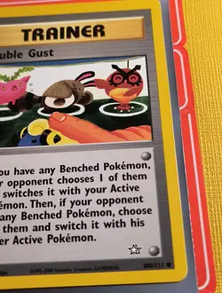 Double Gust 1st Edition 100/111 Neo Genesis Pokemon TCG Card Lp 2000 - Image 17