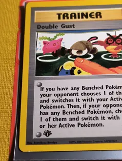 Double Gust 1st Edition 100/111 Neo Genesis Pokemon TCG Card Lp 2000 - Image 6