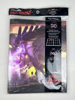 Magic the Gathering MTG Ultra Pro 9 Pocket Binder Holds 360 Cards - Sealed - Image 1