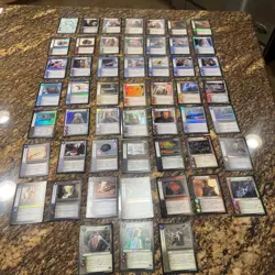 LOTR TCG Reflections THE LORD OF THE RINGS 9R+ FOILS 52 Cards The Binding Ring - Image 1