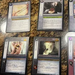 LOTR TCG Reflections THE LORD OF THE RINGS 9R+ FOILS 52 Cards The Binding Ring - Image 14