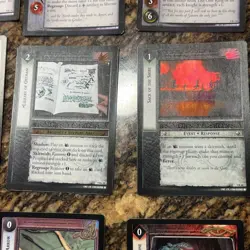 LOTR TCG Reflections THE LORD OF THE RINGS 9R+ FOILS 52 Cards The Binding Ring - Image 18