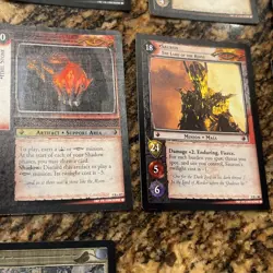 LOTR TCG Reflections THE LORD OF THE RINGS 9R+ FOILS 52 Cards The Binding Ring - Image 20