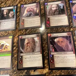 LOTR TCG Reflections THE LORD OF THE RINGS 9R+ FOILS 52 Cards The Binding Ring - Image 28