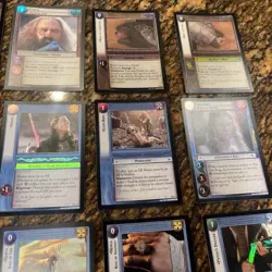 LOTR TCG Reflections THE LORD OF THE RINGS 9R+ FOILS 52 Cards The Binding Ring - Image 5