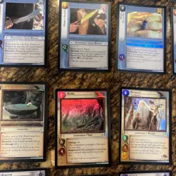 LOTR TCG Reflections THE LORD OF THE RINGS 9R+ FOILS 52 Cards The Binding Ring - Image 7