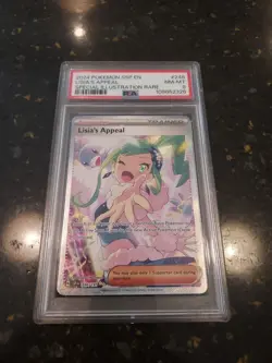 Lisia's Appeal Holo Card PSA 8 Surging Sparks 246/191 SV08 - Image 4