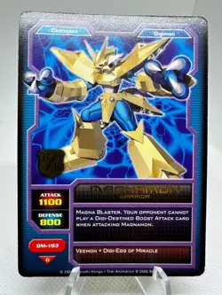 Vintage Digimon CCG (Royal Knights) Lot of 5 Rare Cards (Bandai, 2005) - Image 3