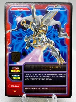 Vintage Digimon CCG (Royal Knights) Lot of 5 Rare Cards (Bandai, 2005) - Image 5
