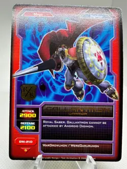 Vintage Digimon CCG (Royal Knights) Lot of 5 Rare Cards (Bandai, 2005) - Image 7