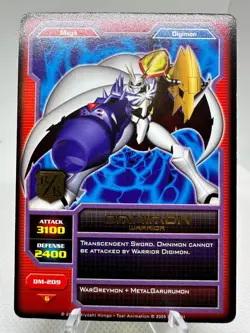 Vintage Digimon CCG (Royal Knights) Lot of 5 Rare Cards (Bandai, 2005) - Image 9