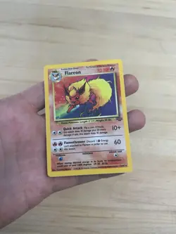🔥 Flareon Holo - Jungle Set - 3/64 - Vintage Pokémon Card (1999) 🔥 - Image 4