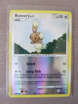 BUNEARY 73/130 DIAMOND & PEARL BASE SET, COMMON REVERSE HOLO POKEMON TCG CARD - Image 11